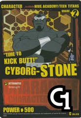 Cyborg- Stone - Foil